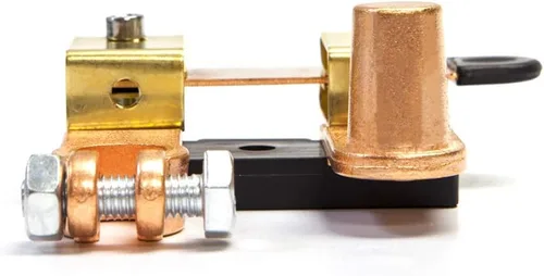 Vista 7 de Interruptor de cuchillo de batería, poste superior, desconexión de batería para automóvil, RV, barco, camión, vehículo, 12-24V, interruptor