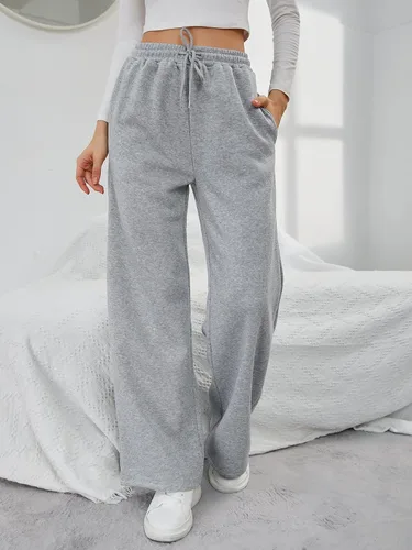 Vista 3 de SOLY HUX Women's Drawstring Elastic High Waisted Sweatpants with Pocket