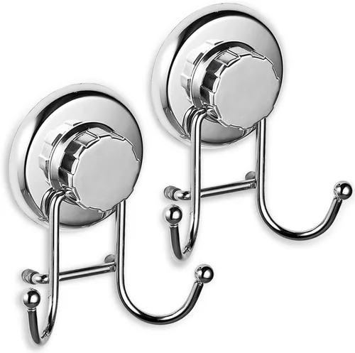 Vista 11 de HASKO accessories - Ganchos de ventosa para ducha - Ganchos para toallas para baño montados en la pared - Ganchos de baño para colgar - Toalleros