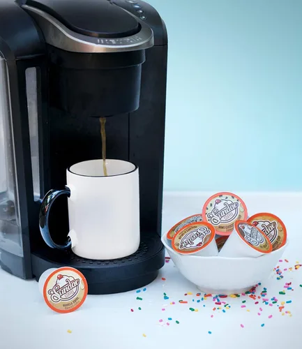 Vista 5 de Sundae - Cápsulas de café con sabor a helado, compatibles con cafetera Keurig K-Cup 2.0, 48 unidades (paquete variado)