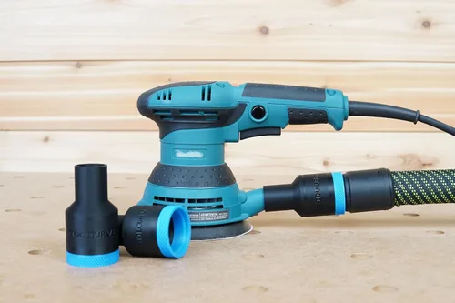 Vista 3 de Adaptador de manguera compatible con lijadoras Makita (manguera de 1.063 in)