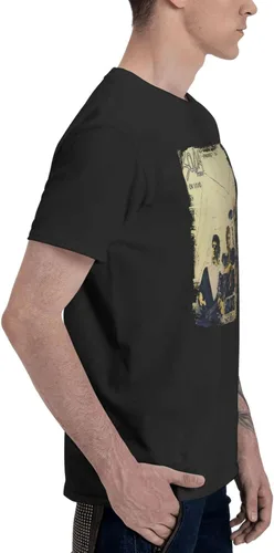 Vista 3 de Soda - Camiseta de manga corta para hombre, camiseta de verano casual