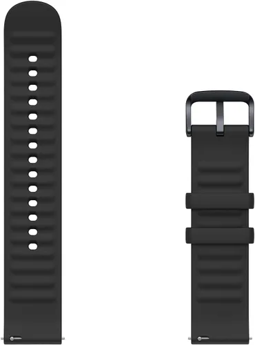 Vista 3 de Amazfit Correas oficiales de reloj inteligente de repuesto, correa de muñeca de silicona de 20 mm, compatible con Bip 3 Pro, Bip U Pro, Bip 3, GTS 4