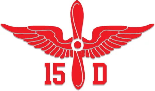 Vista 4 de Inkfidel 15D Aircraft Powertrain Repairer Prop Insignia Vinilo Calcomanía (negro)
