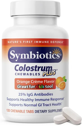 Vista 9 de Symbiotics Masticables de calostro Plus