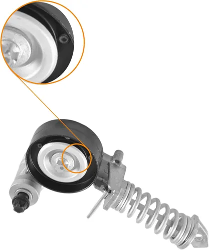 Vista 7 de 25195388 Conjunto tensor de correa de transmisión con polea 55565236, compatible con Buick Encore 1.4L Chevrolet Trax Sonic Cruze Limited, kit