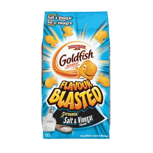 Vista 7 de Pepperidge Farm Goldfish Flavour Blasted Xtreme Cheddar Crackers, 26.46 oz/26.5 onzas, {Importado de Canadá}