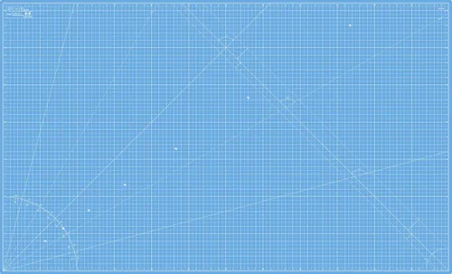 Vista 10 de Estera de Corte Elan A4 Azul, Estera de Corte Autorreparable A4 Azul 9x12 Pulgadas, Tabla de Corte Artesanal de 5 Capas Azul, Tabla de Pasatiempos