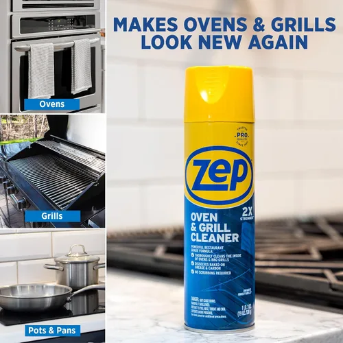 Vista 5 de Zep Limpiador de Horno y Parrilla de Servicio Pesado ZUOVGR (12)