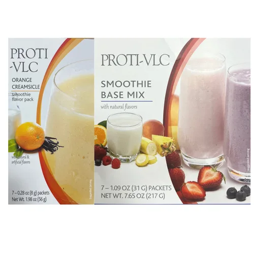 Vista 8 de PROTIFIT - Paquete de sabor a batido alto en proteínas con mezcla base, bajo en calorías, bajo en grasa, bajo en azúcar, bajo en carbohidratos