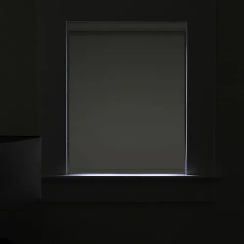 Vista 2 de Changshade Persianas enrollables inalámbricas de tamaño personalizado, 100 % opacas, con aislamiento térmico, protección UV, con sistema de resorte