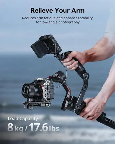 Vista 5 de SmallRig Mango Eslinga Empuñadura de Cardán para DJI RS 2 / RSC 2 / RS 3 / RS 3 Pro/RS 3 Mini/RS 4 / RS 4 Pro/RS 4 Mini, Empuñadura Ajustable