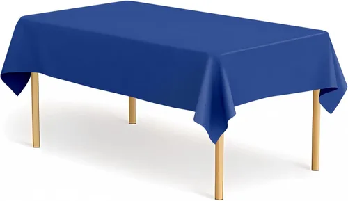 Vista 22 de Paquete de 2 manteles de plástico a cuadros en blanco y negro para fiestas, desechables de 54 x 108 pulgadas, mantel rectangular con bandera a