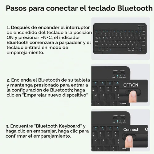 Vista 6 de Tableta Android 15 de 11 pulgadas Octa-core 12GB RAM+128GB ROM Tablet de 8000mAh con teclado Mouse Funda WiFi de doble banda BT 5.0