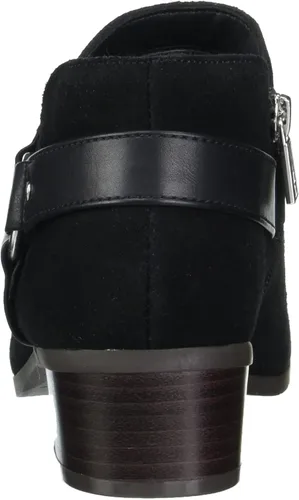 Vista 3 de Kenneth Cole Botines con arnés lateral para mujer, Negro