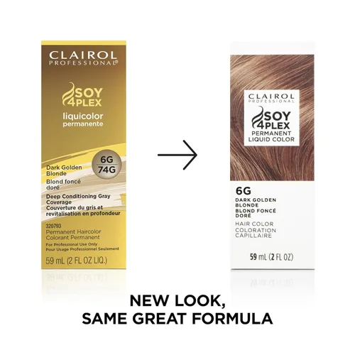 Vista 3 de Clairol Professional Liquicolor permanente para cabello rubio, 0.21 oz rubio dorado oscuro, 2 onzas