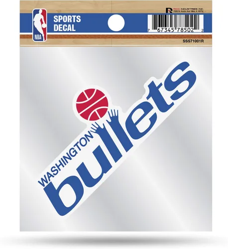 Vista 30 de Rico Industries NBA unisex-adult NBA Retro 4x4 Decal