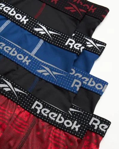Vista 2 de Reebok Ropa interior para niño - Calzoncillos tipo bóxer Performance (paquete de 8)
