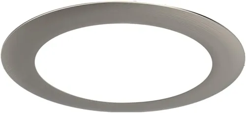 Vista 8 de Juno Luces LED empotrables de 6 pulgadas, luz descendente de oblea redonda 5 en 1, temperatura de color blanco conmutable, 120 voltios, borde plano