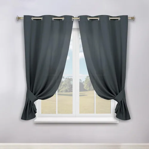 Vista 37 de Superior Cortinas Opacas, Oscurecimiento de Habitación, Dormitorio, Cortinas, Cocina, Acentos de Ventana de Sala de Estar, Bloqueo Solar, Térmico