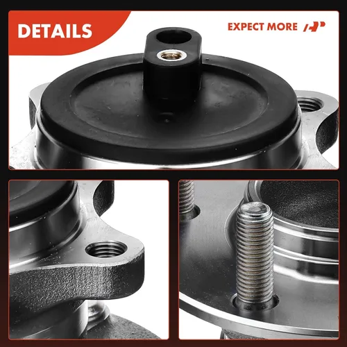 Vista 8 de A-Premium 2 rodamientos de rueda trasera y conjunto de cubo con 5 lengüetas compatibles con Mazda 6 2009 2010 2011 2012 2013 Compatible with Mazda