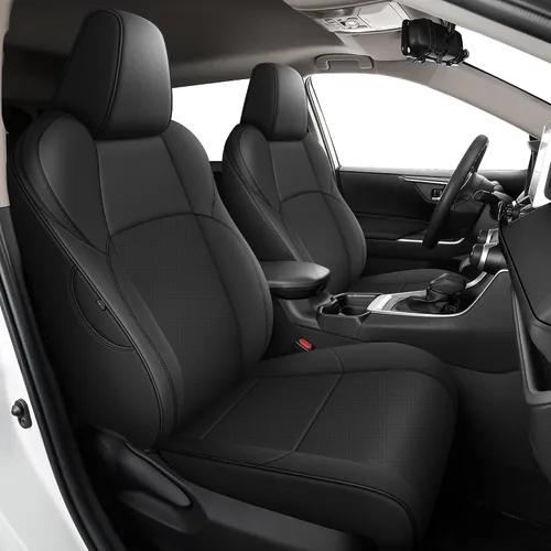 Vista 45 de Seat Covers for Mazda 3 2014 2015 2016 2017 2018 Custom Fit,Faux Leather Waterproof AirbagCompatible Car Seat Cover Full Set Black