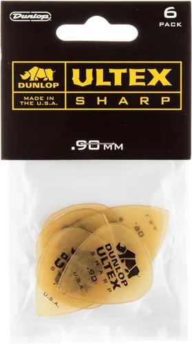 Vista 9 de Jim Dunlop 433P73 Dun Ultex púa, paquete de 6