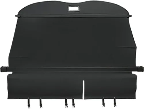 Vista 8 de cubierta retráctil para equipaje compatible con Toyota Highlander 2014 2015 2016 2017 2018 2019, impermeable, protector de seguridad, tonneau