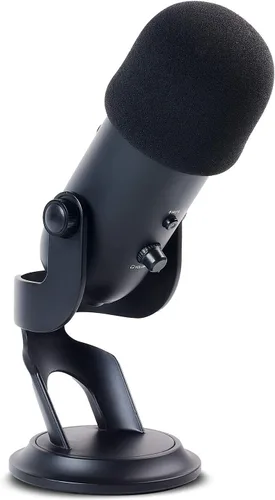 Vista 3 de Sound Addicted - Cubierta de espuma para micrófonos Blue Yeti Ideal para podcasting y grabaciones profesionales