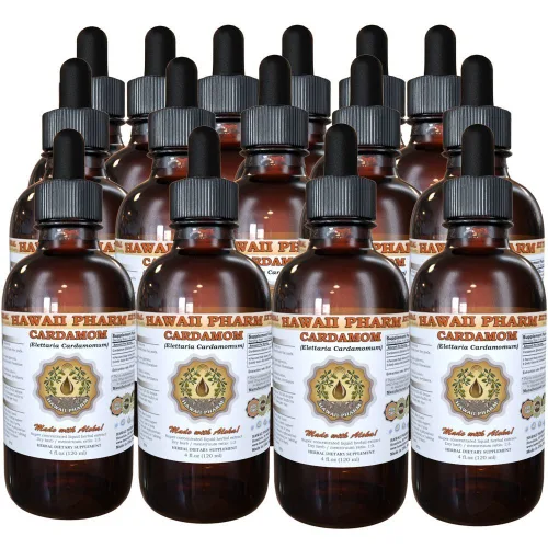 Vista 9 de Cardamomo (Elettaria cardamomum) Extracto Líquido 2x2 oz