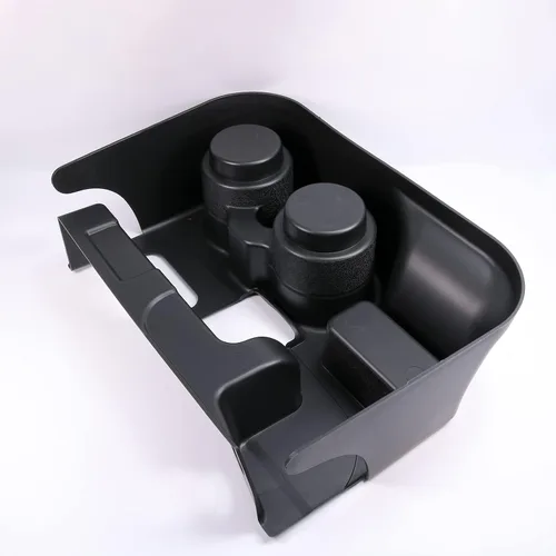 Vista 6 de DICMIC Apoyabrazos de consola central con portavasos adicional para Dodge Ram 1500 2500 3500, 2003-2012