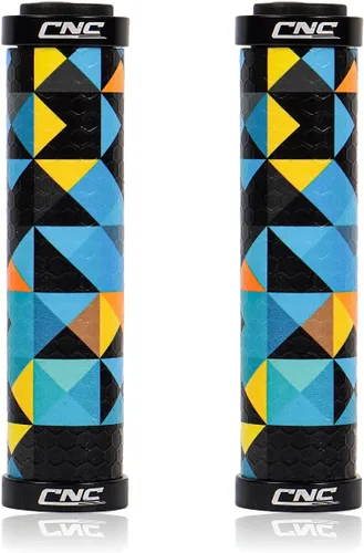 Vista 14 de Chooee - Puños de bicicleta de silicona, puños de manillar de gel de sílice con bloqueo para bicicleta de montaña MTB