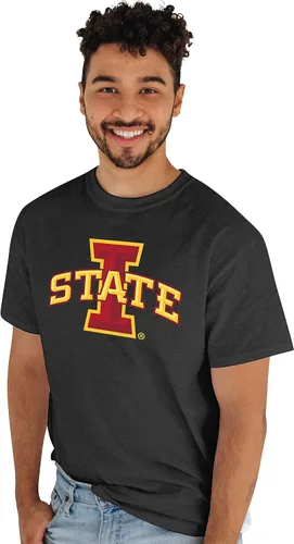 Vista 25 de Blue 84 Camiseta NCAA para hombre, icono de color del