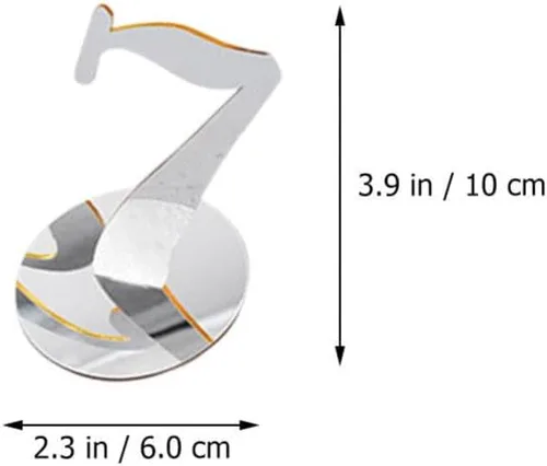 Vista 7 de NUOBESTY 10 piezas de acrílico para números de mesa, elegantes tarjetas de números de asiento de boda, reutilizables, decoración de mesa