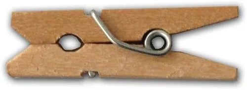 Vista 9 de LWR CRAFTS Mini pinzas de madera para la ropa, 15 colores, 200 por paquete, 1 pulgada, 1.0 in (todos)