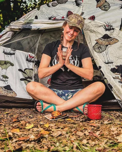 Vista 3 de NICE RACK - Mini estante de especias de viaje lleno de hierbas orgánicas, recargable, fabricado en Estados Unidos, kit de especias de campamento