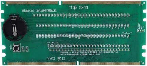 Vista 5 de VBESTLIFE - Tarjeta base de escritorio para PC, DDR 2/DDR 3 RAM con ranura de memoria RAM con luz LED