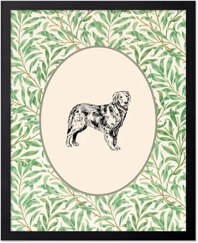 Vista 80 de Poster Master Póster Vintage de Cocker Spaniel Inglés - Impronta Retro de Perro - Arte Floral - Arte de Cachorros - Arte para Amantes de Animales