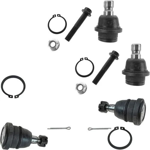 Vista 10 de TRQ Juego de juntas esféricas delanteras superior e inferior para lado del conductor y del pasajero Compatible con Acura TL 2009-2014 Acura TSX