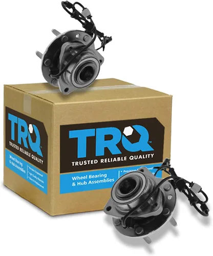 Vista 113 de Conjunto de rodamiento de rueda delantera de 2 piezas y buje TRQ Compatible con Pontiac Solstice 2006-2009 Saturn Sky 2007-2010