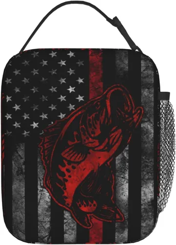 Vista 25 de Gianlaima Fiambrera aislada de fútbol americano para mujeres y hombres, bolsa de almuerzo portátil reutilizable para oficina, trabajo, viajes