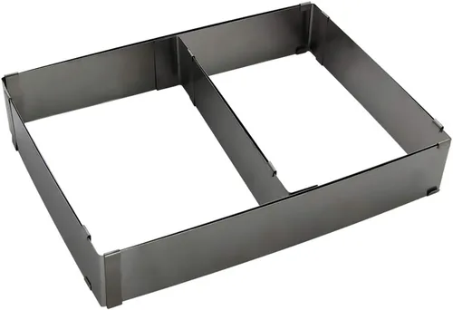 Vista 10 de Utoolmart Molde de pastel de molde de pastel, molde redondo para hornear, 1.969 in de diámetro mini de acero inoxidable sin costura revestimiento