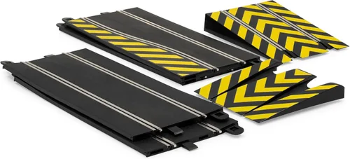 Vista 2 de Scalextric Rrectas estándar y R2 Curvas Extensión Pack 1:32 Ranura Carrera Car Track Accesorio C8198