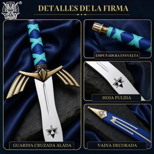 Vista 3 de SHINY CRAFTS® Espada vikinga de Northmen forjada a mano - Espada de poder legendaria VBS-0008