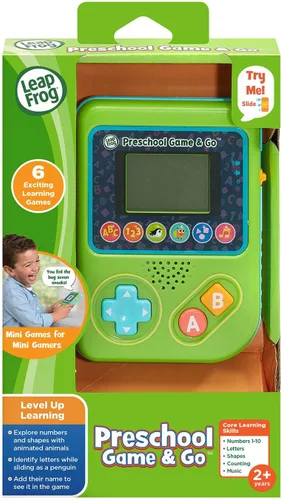 Vista 7 de LeapFrog Juguete de videojuego de mano preescolar Game and Go, verde