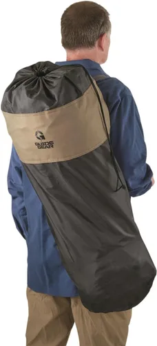 Vista 6 de Guide Gear Cama portátil acolchada para mascotas; sofá elevado para perros al aire libre, cuna marrón