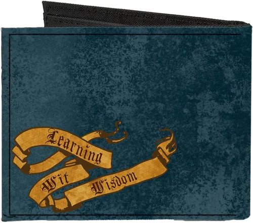 Vista 2 de Buckle-Down - Cartera de lona con hebilla para hombre, diseño de Harry Potter