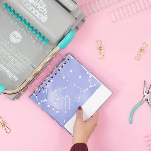 Vista 6 de Craftelier - Juego de 2 carpetas en espiral de doble anillo para álbumes, cuadernos, diarios o calendarios Ideal para álbumes de recortes y otros