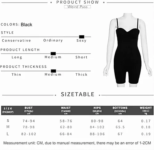 Vista 2 de Women One Piece Short Bodycon Jumpsuit,Sexy Sleeveless Sports Jumpsuit Zipper Romper Clubwear