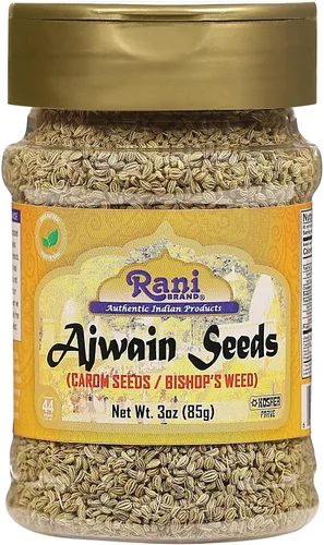 Vista 9 de Rani Ajwain Polvo (Carom Bishops Weed) Especias molidas 3oz (85g) Tarro PET ~ Todo natural Vegano Apto para gluten Sin OMG Kosher Origen